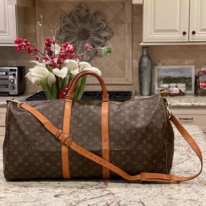 🌺 AUTH Louis Vuitton Keepall 60 BANDOULIERE 🌺 VINTAGE EXCELLENT CONDITION